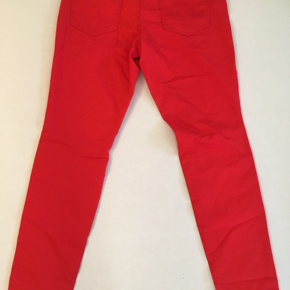 Bright Red Junior light weight jeans. Size 15. - Picture 5 of 7